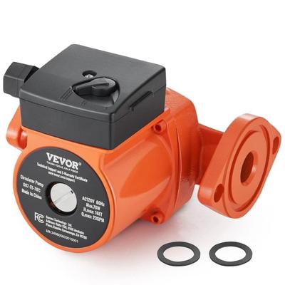 Hot Water Circulation Pump 110V 70W 23 GPM Recirculating Pump For Underfloor Heating & Boiler Systems Hot Water Circulation Pump 110V 70W 23 GPM Recirculating Pump For Underfloor Heating & Boiler Systems