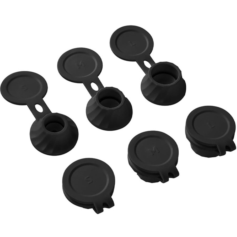 Inverted Bottle Caps Leak Proof Emptying Caps For Effortless Liquid Transfer & Storage black 6pcs