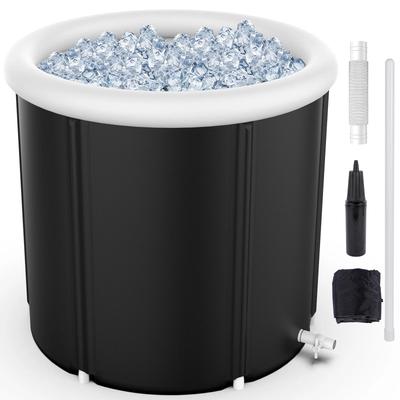 Large Ice BathTub For Athletes, Portable Ice Plunge Tub With Multiple Layered Inflatable Design For Recovery, Sports Large Ice BathTub For Athletes, Portable Ice Plunge Tub With Multiple Layered Inflatable Design For Recovery, Sports