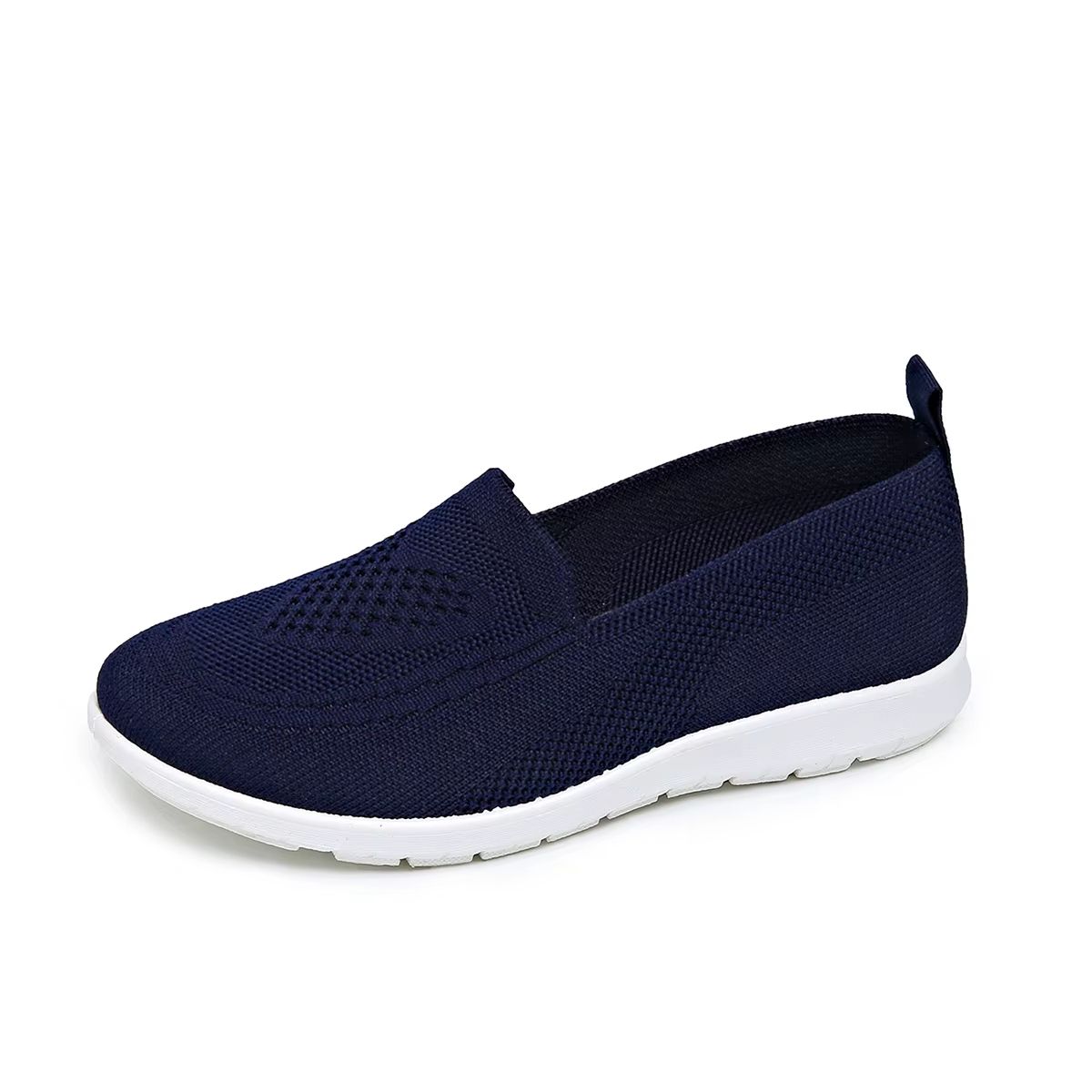 Womens Summer Casual Sneakers Lightweight Breathable Flat Shoes f14 royal Blue 8