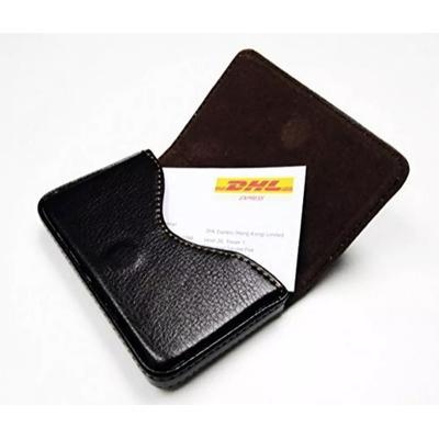 PU Leather Business Card Holder Professional Magnetic Closure Pocket Wallet For Men Women PU Leather Business Card Holder Professional Magnetic Closure Pocket Wallet For Men Women