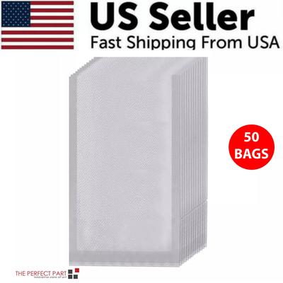 Vacuum Sealer Machine Food Preservation Storage Saver Automatic Kitchen Sealing System With Seal Bags 50pcs Vacuum Bags
