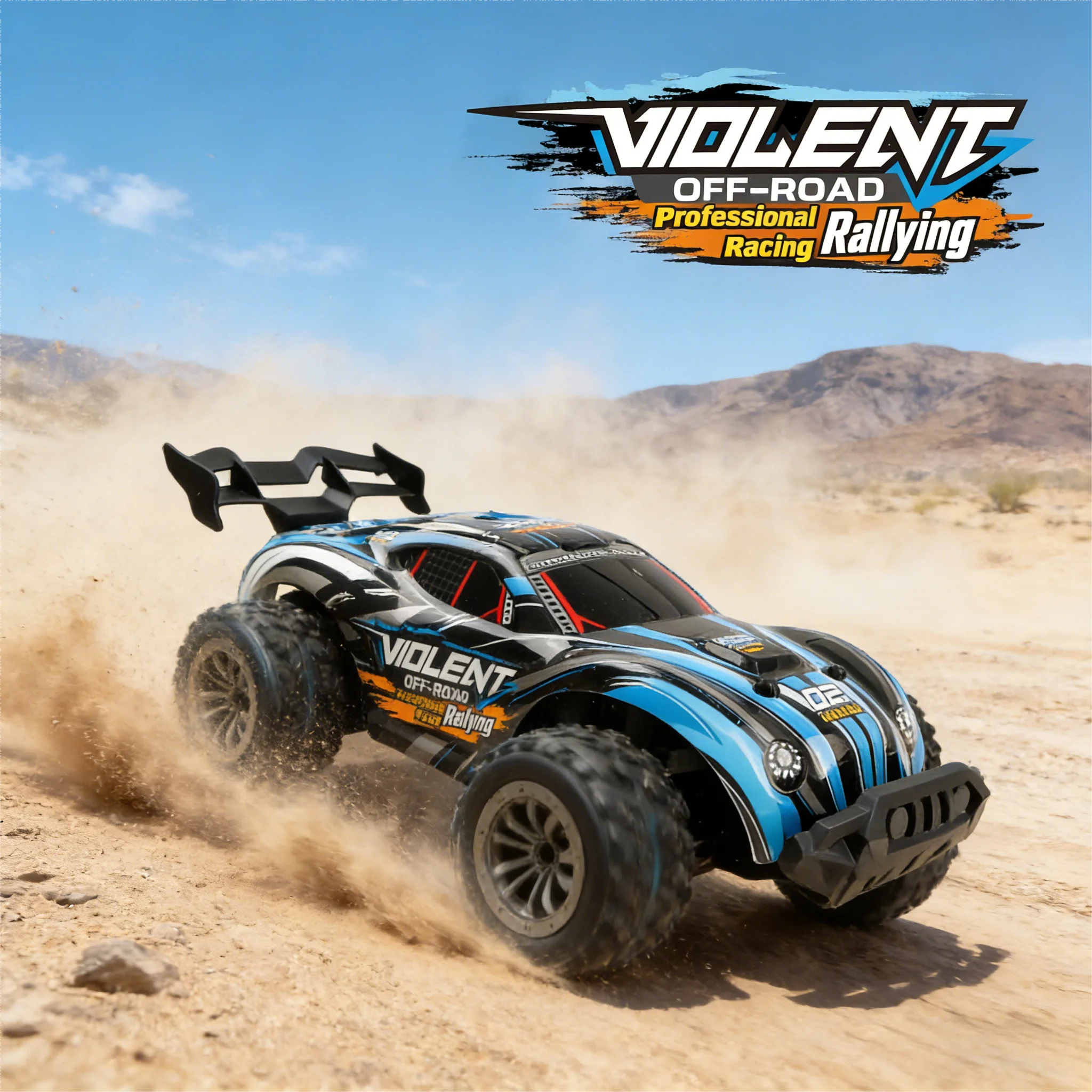 Voiture de dérive RC voiture de course électrique à deux roues motrices télécommande, jouets de camion voiture jouet télécommandée électrique pour la dérive amusante