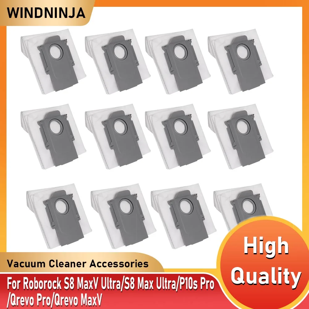 Staubbeutel für Roborock S8 MaxV Ultra/S8 Max Ultra/P10s Pro/Qrevo Pro/Qrevo MaxV/Qrevo S/V20 Roboter Staubsauger Zubehör Image