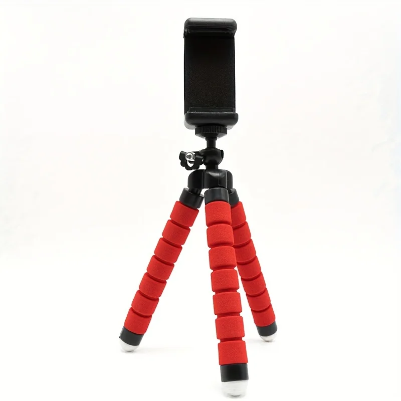 Mini Tragbare Stativ Octopus Ständer Selfie Stick Desktop Schießen Ständer Anti-rutsch Leichte Universal Winkel Image