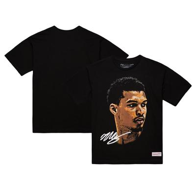 San Antonio Spurs Mitchell & Ness Wembanyama Big Face T-Shirt – Herren Image