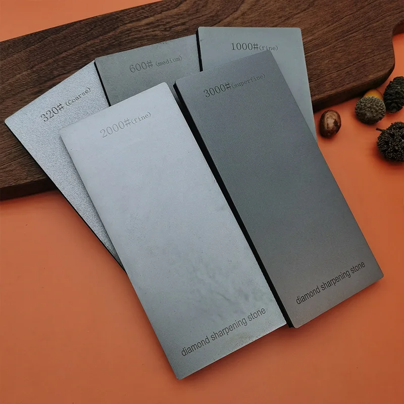 Diamant-Messerschärfer, 170 x 75 mm, Schleifstein, Körnung 80–3000 # Schleifstein, Diamantwerkzeuge, feines Schleifen, Schleifstein, Küchenmesser Image