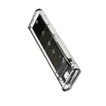 M.2 NVME PCIe NGFF SATA Custodia SSD doppio protocollo Trasparente USB Tipo C 10Gbps PCI-E M2 SSD Custodia esterna trasparente Scatola disco rigido