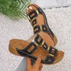 Trend-Damen-Hausschuhe, neu, 2025, Keilsandalen, modisch, große Schuhe mit dicken Sohlen für Damen, offene Zehen, lässige Hausschuhe, Slides für Damen
