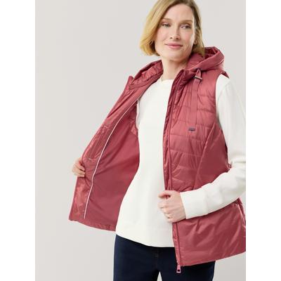 Walbusch Damen Stepp-Weste Bestform Orange mehrfarbig Image
