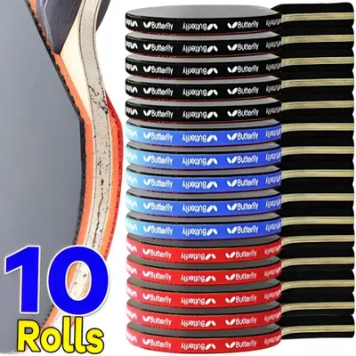 2-10PCS Self-adhesive Table Tennis Racket Edge Tape 45*1cm Thick Non-slip Table Tennis Racket Edge Protection Tape Accessories