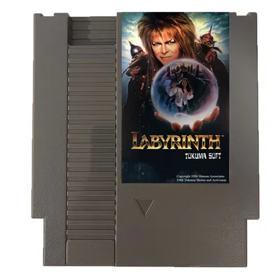 Labyrinth - 8 BIT NES Game Cartridge For NES Game Cosnole
