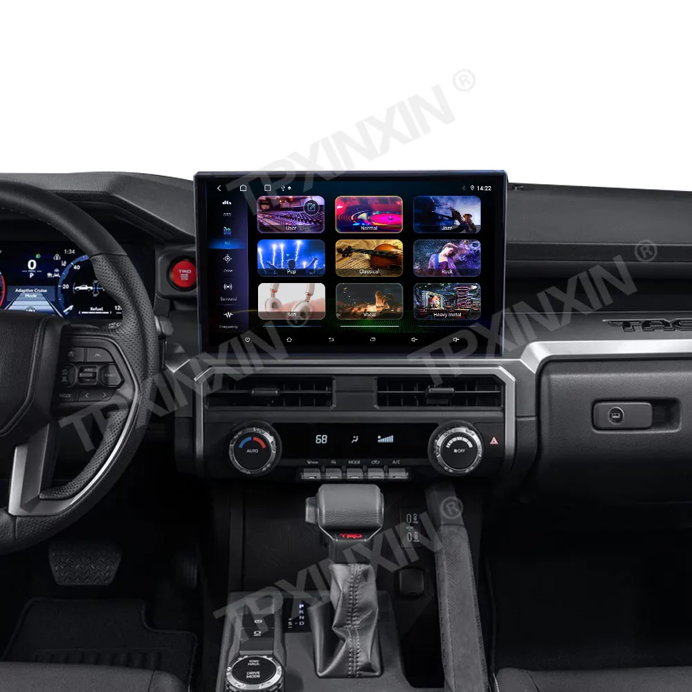 14.6" Car Radio For Toyota Tacoma 2023 2024 2025 Car Multimedia Video Player Stereo Auto GPS Navigation Carplay Android Screen