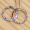 Watch Bezel for Rolex Yacht-master 40mm Watch Rubies & Synthetic Blue Sapphire/Purple Spinel & Moissanite