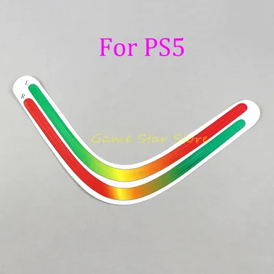 1pc For PS5 LED Light Bar Rainbow Gradient Sticker for Playstation 5 Console Game Accessories