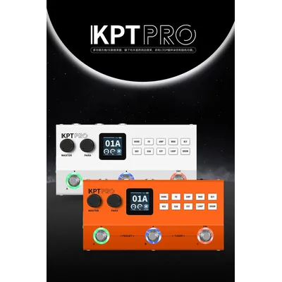 Yuimer KPT PRO Guitar Effect Pedal,Loop ,Drum with Noise Reduction, Compression, EQ, Delay, Reverb,TANK G Upgraded Multi-Effects
