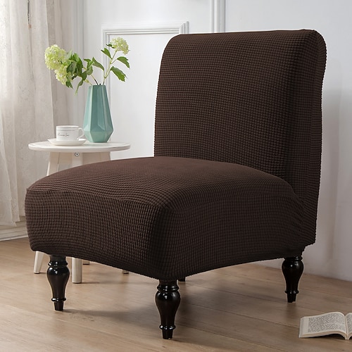 1 Stück gestreifter Stuhlbezug für Esszimmerstühle – Stretch-Spandex-Schonbezug mit Gummiband passt auf die meisten Stühle für Zuhause, Hochzeiten, Bankette Image