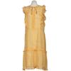 Marc Cain Damen Kleid, Gr. 40, gelb, Seide, Viskose