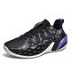 scarpe da corsa da uomo in rete gialla e nera – scarpe sportive leggere e traspiranti per palestra, allenamento e sport all'aria aperta