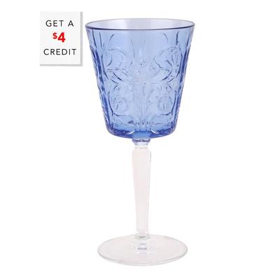 Vietri Barocco Wine Glass With $4 Credit
