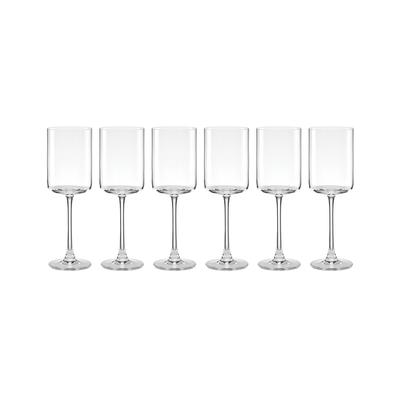 Lenox Set Of 6 Tuscany Classics Straight White Wine Glasses