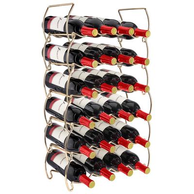Sorbus 6-Tier 24 Bottle Stackable Wine Rack