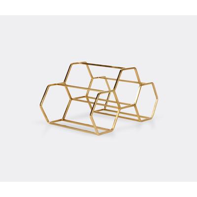 XLBoom 'pico' Wine Rack, S, Brass