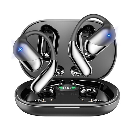 Sprachübersetzungs-Ohrstöpsel bidirektionale Echtzeitübersetzung mit drahtloser und App-Online Sofort-Sprachübersetzungsfunktion geeignet für Reisen Geschäfts- und Lernnutzung. Valentinstagsgeschenk Image