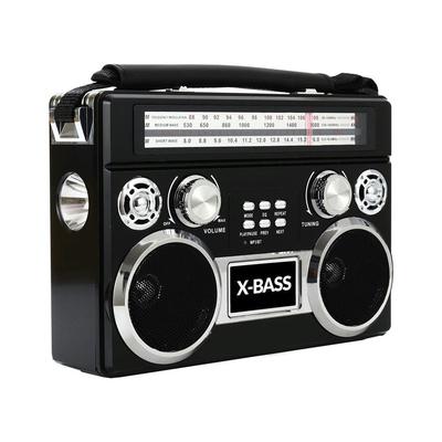 Supersonic Portable 3 Band Radio With Bluetooth & Flashlight