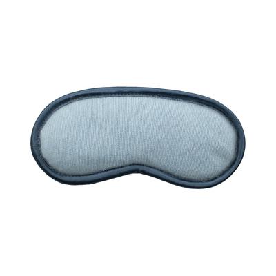 PORTOLANO Knitted Eye Mask With Satin Piping