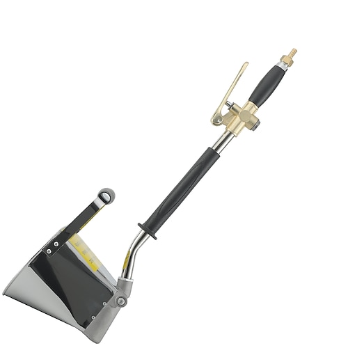 pistola a spruzzo per malta di sabbia, pala grigia, pistola a spruzzo per cemento, pistola per pittura murale, strumento per spruzzatura di calcestruzzo 65/75 cm