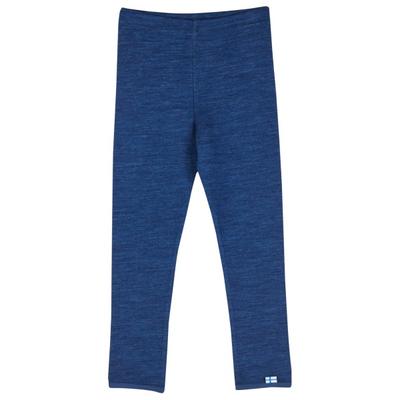Finkid - Kid's Leikki Soft - Merinounterwäsche Gr 110/120 blau