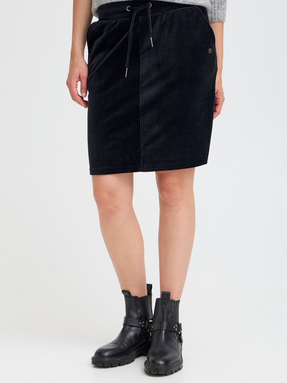 OXMO Midirock Damen schwarz, L