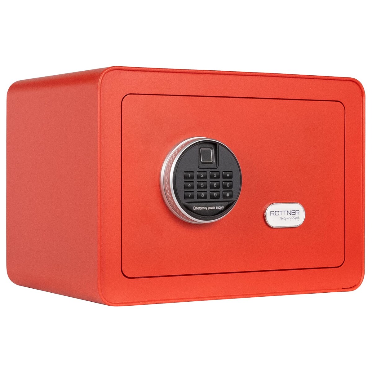 Rottner Möbeltresor Vintage-Red Elektronikschloss inkl. Fingerprint Image