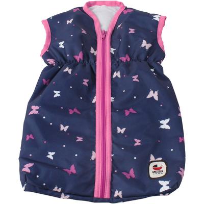 Puppen Schlafsack CHIC2000, bunt (butterfly), Puppenausstattungen, KinderB:27cm H:2cm T:45cm, Polyester, B:27cm H:2cm T:45cm