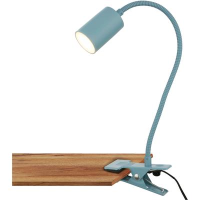 BRILONER LEUCHTEN Schreibtischlampe "FLEKS Tischlampe", blau (taubenblau), Lampen Image