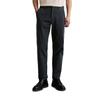 Chinohose MARC O'POLO "aus Bio-Baumwolle-Mix", Herren, Gr. 30, Länge 30, blau (schwarz navy), Obermaterial: 97% Baumwolle, 3% Elasthan, unifarben, casual, gerade, unten schmal normal, Hosen