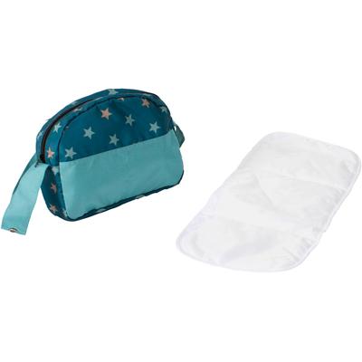 Puppen Wickeltasche CHIC2000, sternchen türkis, Puppenausstattungen, KinderB:29cm H:22cm T:9cm, Polyester, B:29cm H:22cm T:9cm Image