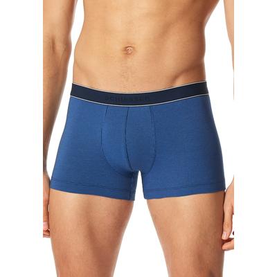 Boxershorts SCHIESSER "Duality Function", Herren, Gr. 5, 803, blau, Single Jersey, Obermaterial: 30% Baumwolle, 30% Modal, 30% Polyamid, 10% sonstige Fasern, körpernah, Unterhosen, temperatur- und feuchtigkeitsregulierend, ohne Eingriff Image