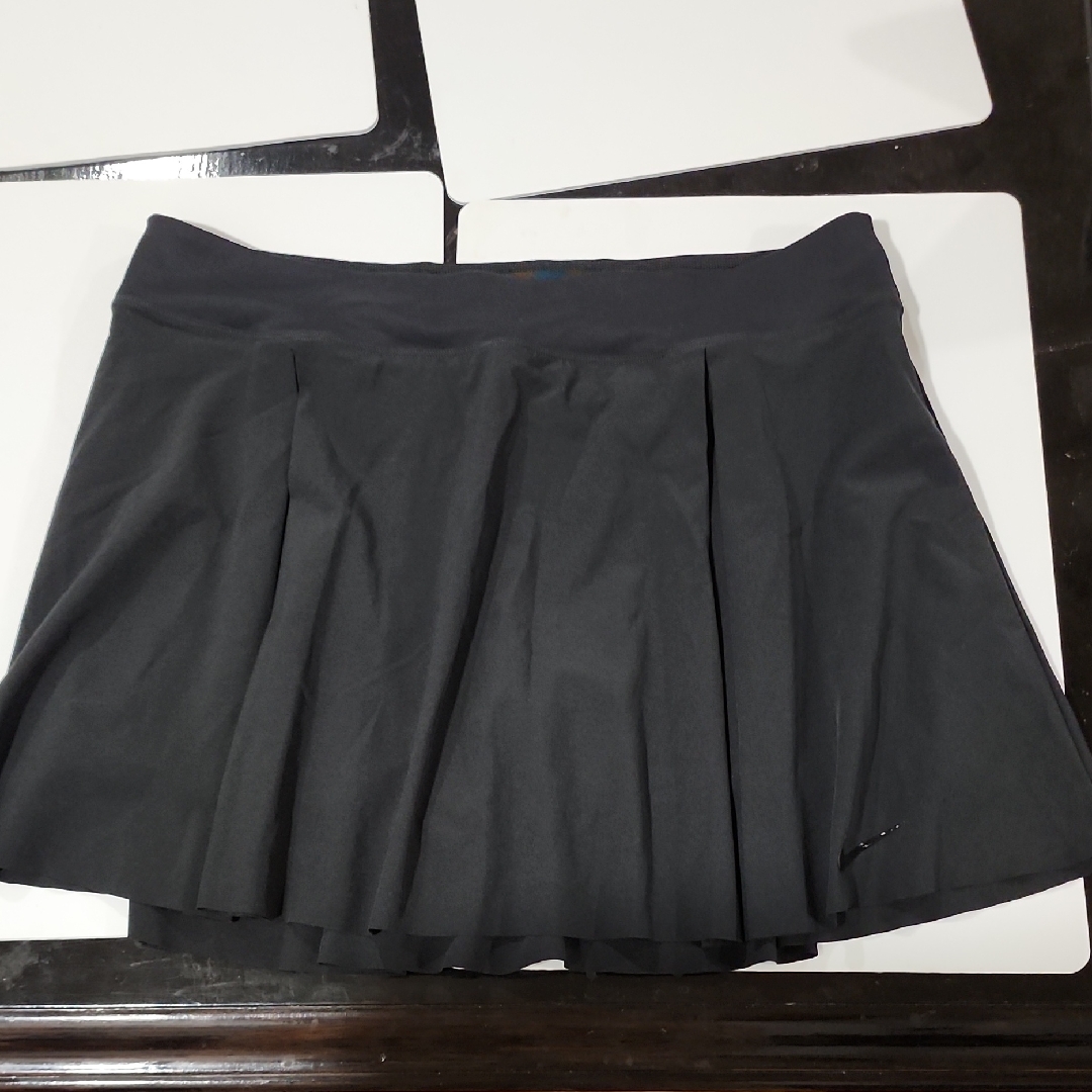 Nike Skirts | Black Tennis Skort With Pleats | Color: Black | Size: Xl