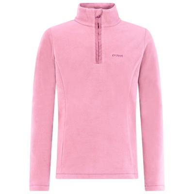 Protest - Kid's Remutey 1/4 Zip Active Top - Fleecepullover Gr 128 rosa Image