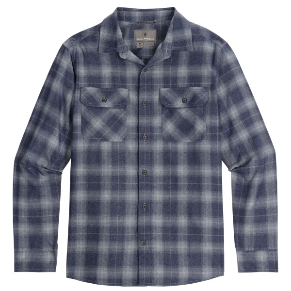 Royal Robbins - Vogelsang L/S - Hemd Gr M blau/grau