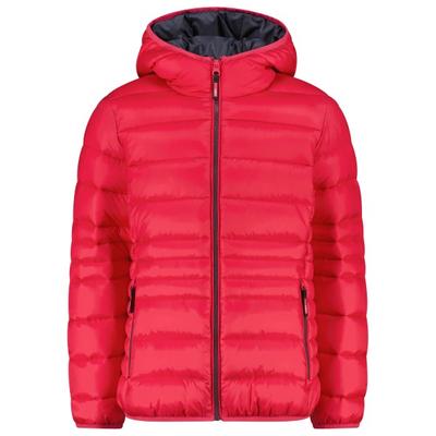 CMP - Girl's Down Jacket Fix Hood Taffeta - Kunstfaserjacke Gr 104 rot Image