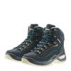 Wanderschuh LOWA "RENEGADE EVO GTX MID WS", Gr. 38, schieferblau, dune, Leder, sportlich, Schuhe, wasserdicht und mit Vibram-Sohle