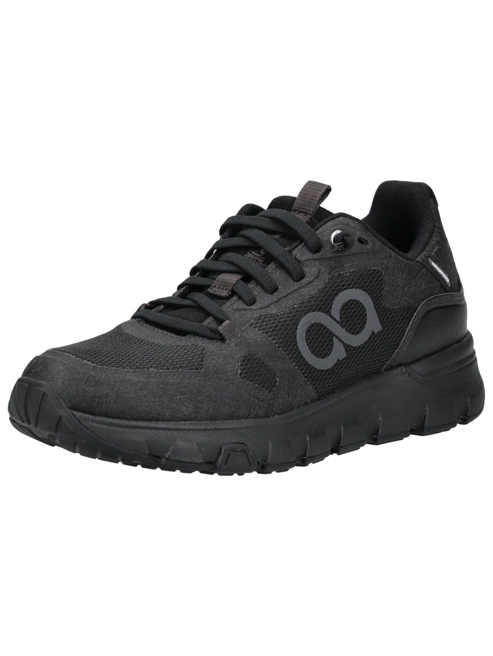 Sneaker TENHAAG "Tenhaag Sneaker Mesh", Damen, Gr. 39, schwarz (schwarz, schwarz), Textil, Casual, Schuhe