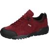 Schnürschuh WALDLÄUFER "H-AMIATA", Damen, Gr. 7,5 (41), rot (rubinrot), Gummi, Veloursleder, Textil, sportlich, Schuhe, Freizeitschuh, Halbschuh, Outdoorschuh mit TEX-Ausstattung, H-Weite