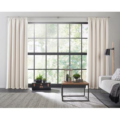 Vorhang WIRTH "Dim out", beige, B:142cm H:405cm, Polyester, Gardinen, nach Maß Image