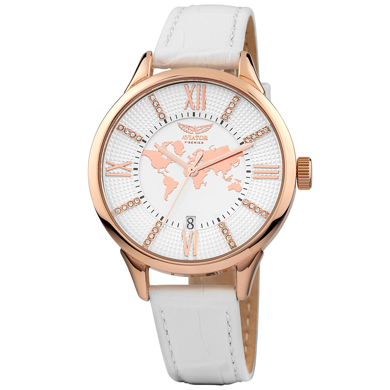 Aviator Womens Watch AVW8636L14 - Rose Gold Stainless Steel - One Size | Aviator Sale | Discount Designer Brands