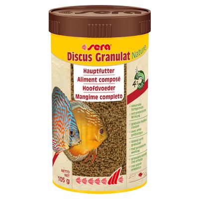 Sparpaket: 2x1000ml sera Discus Granulat Nature Fischfutter