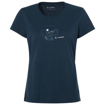 Vaude - Women's Cyclist V - T-Shirt Gr 36 blau Image